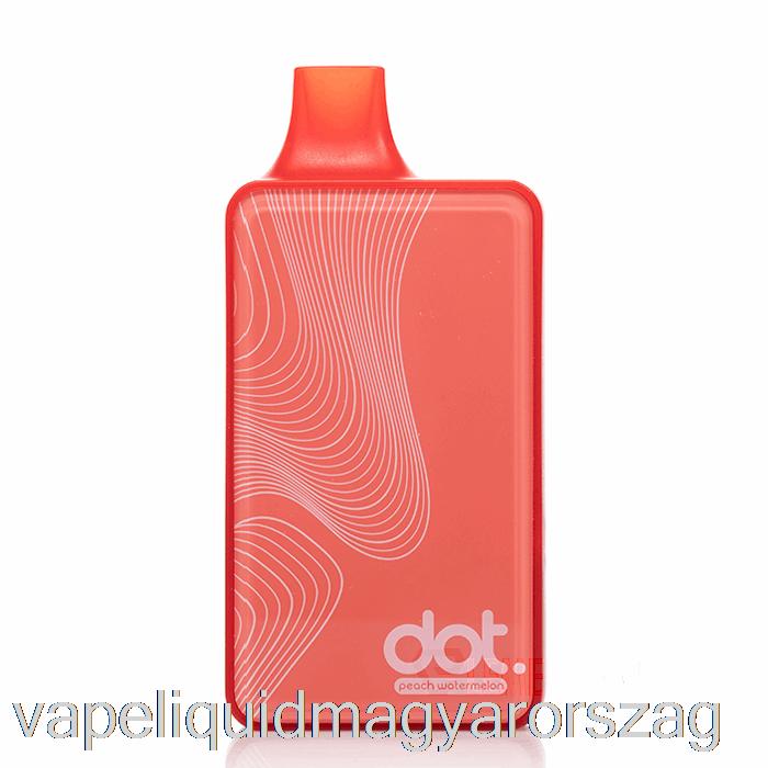 Dotmod Dot V2 10000 Eldobható Barack Görögdinnye Vape Folyadék